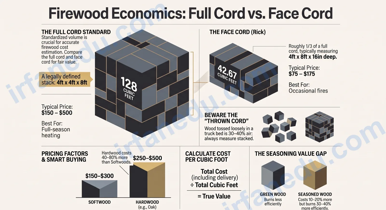 how much does a cord of wood cost